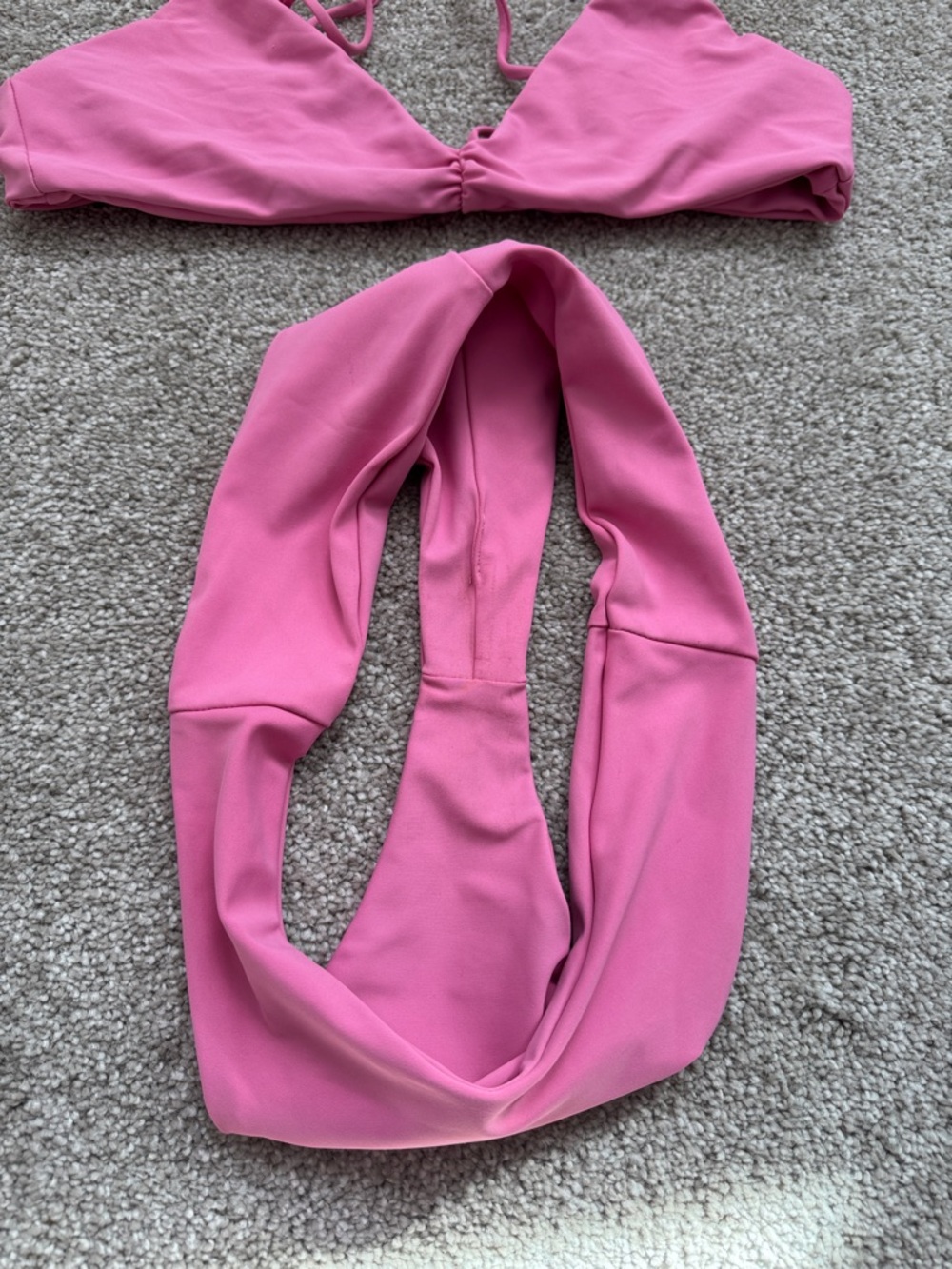 Pink Two-Piece Bikini Set - Picture 2 of 4